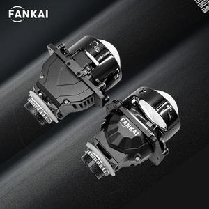 3-Inch Lossless LED Bi-Xenon Lens Dual <b>Lamp</b> Cup 55W-80W-90W High-Power <b>Car</b> Headlight Upgrade with Integrated High & Low Beam 12V - Product Image 2