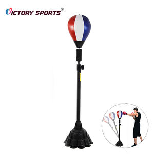Ballon <span class=keywords><strong>de</strong></span> vitesse <span class=keywords><strong>de</strong></span> <span class=keywords><strong>boxe</strong></span> sur pied réglable en hauteur pour l'entraînement à domicile pour adultes et adolescents - Product Image 1
