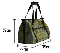 Glacière d'isolation de conservation de la chaleur de longue durée en plein air pliable pliable étanche Portable voyage glace thermique sac isotherme