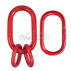 단조 리깅 리프팅 링 11T G80 마스터 링크 어셈블리 고강도 다용도 O-링 체인 슬링 부품 리프팅 - Product Image 3