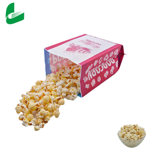 Bolsa de papel Kraft Biodegradable para alimentos, bolsas de <span class=keywords><strong>palomitas</strong></span> de maíz para microondas, sin impresión - Product Image 2