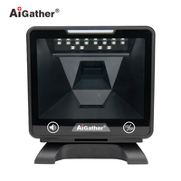 Lecteur de codes QR A-90 mégapixels avec capteur CMOS, scanner de codes-barres 1D 2D de bureau, compatible Android, Windows, Mac, Linux, POS