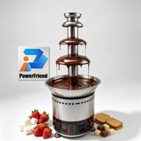 Nouvelle Fontaine à Chocolat Commerciale Améliorée à 3-5 Niveaux pour Buffet et Présentation de Pâtisseries, avec Robinet de Liquide Haute Performance