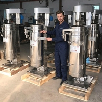 Centrifugeuse tubulaire industrielle haute vitesse pour miel, bière, levure, jus