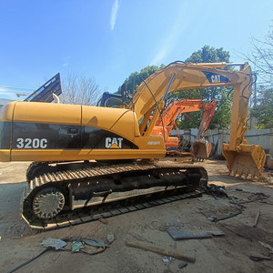 รถขุดตีนตะขาบ Caterpillar รุ่น CAT320C 320D 320b 320dl 320bl 320cl มือสอง ขนาด 20 ตัน พร้อมปั๊มเครื่องยนต์ บุ้งกี๋ขนาด 1.15 เมตร กำลังไฟ 99.9 กิโลวัตต์ สภาพดี - Product Image 1
