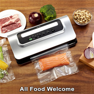 Máquina selladora al vacío de 32 cm de ancho de sellado con cortador incorporado para conservación de alimentos, uso doméstico, sellado continuo - Product Image 3