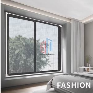 Factory Wholesale Price Adjustable DIY Magnetic <strong>Window</strong> Screen Mesh with Rolling Tool Screen Retainer Spline for <strong>Windows</strong> - Product Image 3