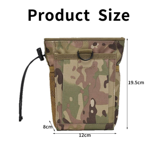 Bolsa de Almacenamiento de Cintura con Cordón de Camuflaje, Portátil, <span class=keywords><strong>para</strong></span> Exteriores, <span class=keywords><strong>para</strong></span> Escalada, Senderismo y Camping, de Poliéster, <span class=keywords><strong>para</strong></span> Seguridad al Aire Libre - Product Image 5