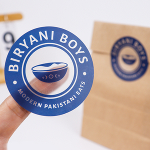 Наклейки на заказ, Фирменная бумага для печати, виниловая Клейкая Водонепроницаемая Упаковочная продукция, круглая наклейка, рулон этикеток - Product Image 3