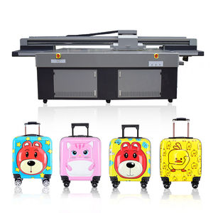 เครื่องพิมพ์แบบแท่นราบรุ่นใหม่ ความเร็วสูง ขนาดใหญ่ รุ่น 2513 สำหรับพิมพ์บนกระจก ไม้ แผ่นอะคริลิก แก้วกาแฟ เครื่องพิมพ์ยูวี - Product Image 3