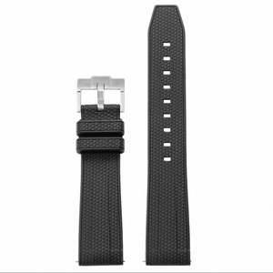 22mm Quick Release Fluoro-Rubber Silicone <b>Watch</b> Strap Soft and Breathable Band for Smartwatches - Product Image 6