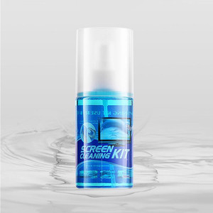 Sản Phẩm Làm Sạch Màn Hình Đa Năng Và Di Động Cho Máy Tính Xách Tay Màn Hình LCD Điện Thoại Di Động Với Dung Dịch 200Ml Và Vải 16*18Cm - Product Image 2