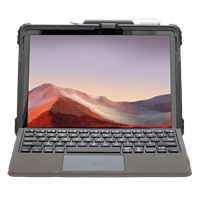 Desain sederhana Surface Go 1/2/3/4 TPU rangka lembut 10.5 "Tablet cangkang keras komputer casing/pelindung Laptop