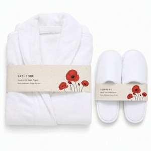 Manchon personnalisé en papier de maïs pour graines, style méditerranéen, pour programmes hôteliers français, idéal pour les commodités de resort (OEM) - Product Image 1