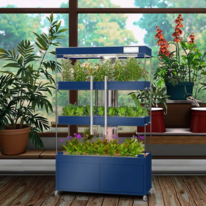 Sistema de Crescimento Hidropônico Interior Inteligente com Rega Automática LED Crescer Luz para Vertical Herb Garden Home Planting Vegetais Folhosos - Product Image 4