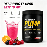Offre Spéciale – Prix Réduit – Supplément de Musculation en Vrac à Base de Bêta-alanine pour Adultes – Proseries Energy Booster – Poudre Pré-entraînement NUTRTECH