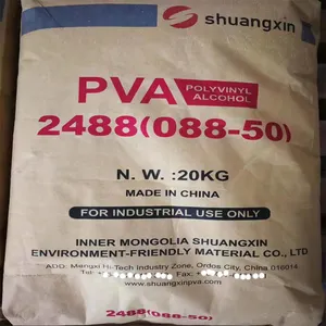 चीन आपूर्तिकर्ता सस्ती कीमत पॉलीविनाइल अल्कोहल pva 2488 पाउडर pva गोंद 2688 कंक्रीट निर्माण उद्योग के लिए