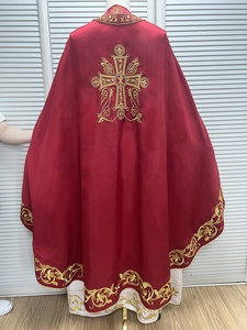 Ensemble de <span class=keywords><strong>7</strong></span> pièces de vêtements liturgiques orthodoxes de luxe, brodés d'or, pour la Liturgie Divine - Product Image 3