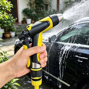Pistola de agua de alta presión T9, de plástico ABS, operación manual, para lavado de autos, riego de jardín, atomizador, chorro directo. - Product Image 2