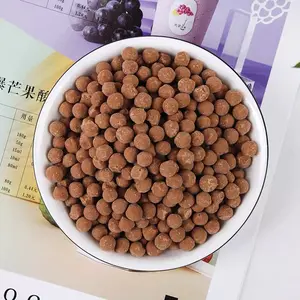 Boba 1 chilo all'ingrosso cuocere rapidamente perle di tapioca nera boba per ingredienti di tè a bolle