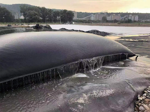 Sacs géotextiles tubulaires en PP tissé haute résistance pour l'ingénierie des diques et des fossés de boue - Product Image 2