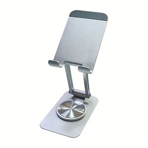 Support pliable en alliage d'aluminium pour téléphone et tablette, rotation à 360 degrés, réglage de la hauteur à 180 degrés, gain de place, 10 pouces, modèle 2025 - Product Image 1