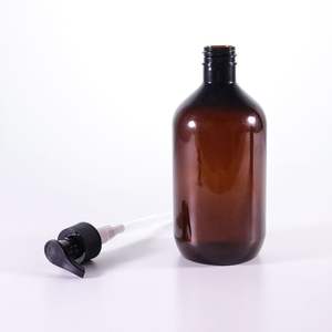 Amber Plastic Pet Fles 100 Ml 150 Ml 200 Ml 300 Ml 400 Ml 500 Ml Cosmetische Shampoo Flessen Hand Wassen Fles - Product Image 6