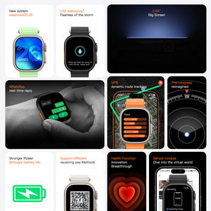 [Fabricante Directo] Reloj Inteligente Ultra5 Square con Pantalla IPS y Correa de Silicona para Llamadas, Monitoreo de Salud, Respuesta a <span class=keywords><strong>WhatsApp</strong></span>, Comercio Transfronterizo - Product Image 2