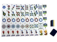 Ensemble de Mahjong Américain de Luxe Thème Championnat de Football, 4 couches en Acrylique, Souvenir Commémoratif Boutique Amérique du Nord 2026