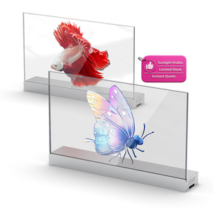 Pantalla Flexible <span class=keywords><strong>Transparente</strong></span>, Pantalla LED para Ventanas, Publicidad, TV OLED, Malla LED de Aluminio, Video Wall LED para Interiores, SDK - Product Image 1