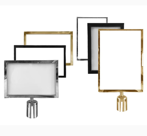 <span class=keywords><strong>A4</strong></span> Poste Signo Soporte <span class=keywords><strong>de</strong></span> acero inoxidable Poste <span class=keywords><strong>de</strong></span> doble cara Marco <span class=keywords><strong>de</strong></span> señal con cubierta - Product Image 3