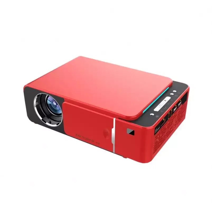 Ev Mini USB Led Video OEM yeni sinema 600 lümen projektör