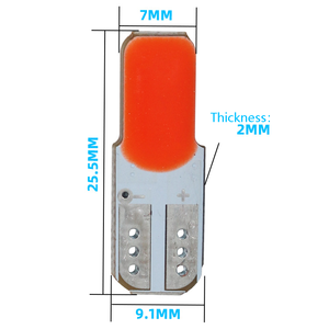 Süper parlak yüksek sıcaklığa dayanıklı 24V kamyon COB işaretleyici lamba evrensel T10 Run lamba okuma lambası plaka lamba ampulü - Product Image 4