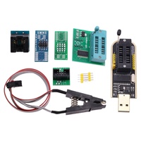 Clip de Prueba SOIC8 SOP8, Adaptador EEPROM 93CXX 25CXX 24CXX, Módulo Programador USB para BIOS Flash