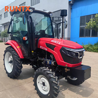 Tracteur agricole miniature articulé RUNTX 70HP Landini 4x4 avec auvent, machines agricoles robustes pour l'utilisation à la ferme