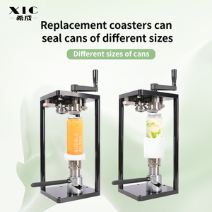 2024 Professional High Seed Manual Pet <strong>Can</strong> <strong>Sealing</strong> <strong>Machine</strong> Bubble Tea Coffee Juice Soda Semi-Automatic <strong>Can</strong> Sealer <strong>Machine</strong> - Product Image 2