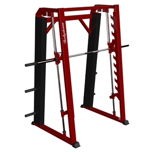 Máquina de entrenamiento de fuerza Accesorios Smith Dominator Fitness con placas Máquinas de gimnasio de alto tránsito conectadas de movimiento libre - Product Image 1