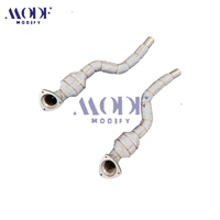 Tuyau d'échappement haute performance long/court en acier inoxydable pour Maserati GranTurismo 4.2 4.7 V8 2007-2020