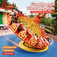 Grand équipement d'amusement en fibre de verre pour parcs, attractions de fête foraine, manèges de carnaval, et manège volant à vendre