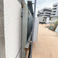 Panneau de revêtement mural en fibrociment moderne et durable, résistant au feu et à l'humidité, matériau de construction ininflammable pour projets de villas