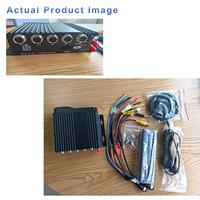 Boîte noire de voiture 4CH 1080P DVR mobile 4G WiFi GPS G-sensor ADAS DSM MDVR Système de caméra CCTV