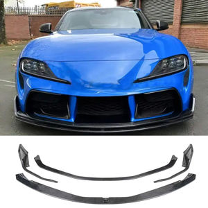 Divisores Delanteros de Fibra de Carbono Húmeda para <span class=keywords><strong>Toyota</strong></span> <span class=keywords><strong>Supra</strong></span> A90 2019 - Product Image 6