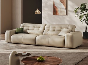 Sofá <span class=keywords><strong>de</strong></span> Estilo Minimalista Italiano para Sala <span class=keywords><strong>de</strong></span> Estar, Brazos Anchos, Confiables y Prácticos, <span class=keywords><strong>Se</strong></span> <span class=keywords><strong>Puede</strong></span> Usar como Cojín - Product Image 2