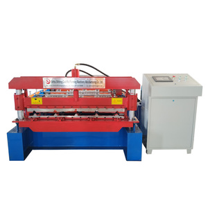 aluminum sheet roll forming <strong>machine</strong> ibr roofing sheet making <strong>machine</strong> tile making machinery - Product Image 5
