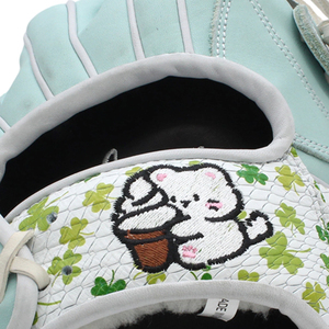 Gant <span class=keywords><strong>de</strong></span> baseball en cuir <span class=keywords><strong>de</strong></span> vachette à quatre feuilles <span class=keywords><strong>de</strong></span> trèfle, pour intérieur et extérieur, pour adulte et jeune, avec logo personnalisé - Product Image 6