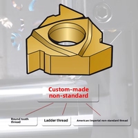 Inserts de coupe en acier au tungstène et en carbure de forme spéciale sur mesure pour tour, fraise OEM