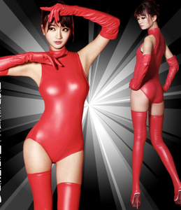 fetish sexy leather latex clothes 