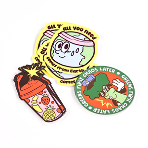 Autocollants en vinyle 3D personnalisés de dessins animés |   Produits imperméables directement de l'usine chinoise pour le branding, le merchandising et le style de vie - Product Image 3