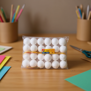 Palline in Schiuma BOLA POREX 7cm, Prodotto per Artigianato in Polifoam - Product Image 3