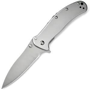 Schlussverkauf beliebtes 1730 ABS-Griff 8Cr13 Stahl-Klappmesser selbstverteidigendes taktisches Messer tragbares EDC-Taschenmesser mit Clip